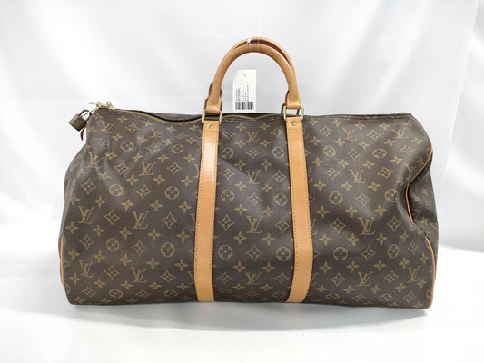 LOUIS VUITTON Monogram M41424 Keepall 55 Boston Bag