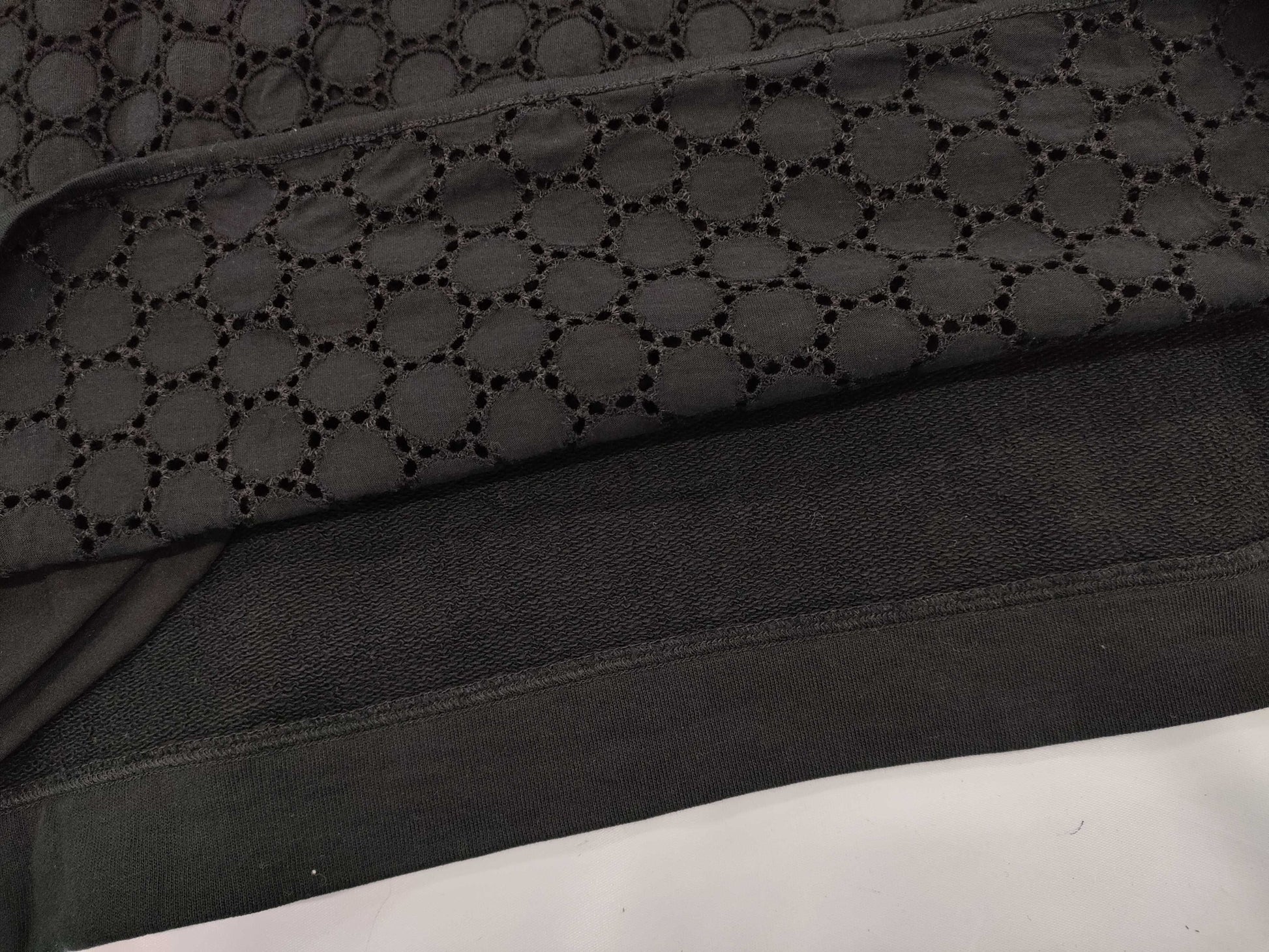 MONCLER Short Sleeve Tunic Black Top