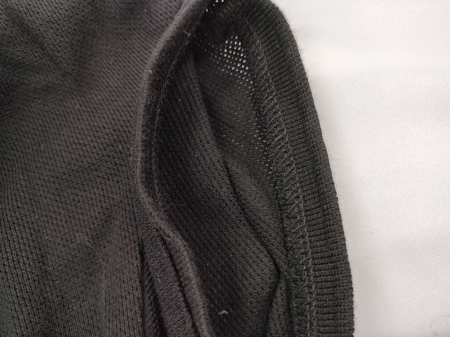 MONCLER Frill T-shirt Black Tops