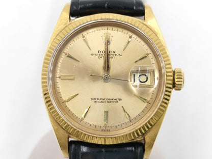 ROLEX 1601 563084 K18 Unused Boys' Watch