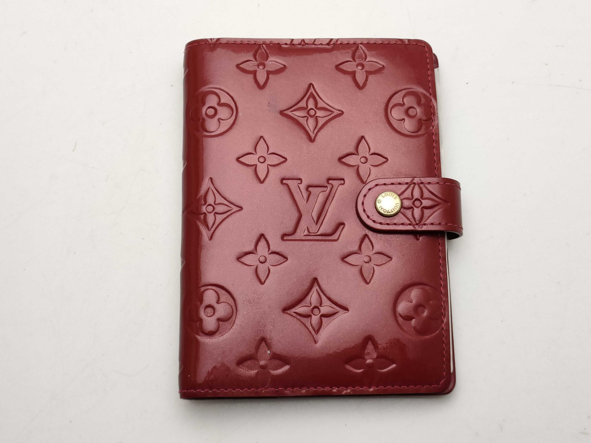 LOUIS VUITTON Verni Agenda PM Notebook Cover