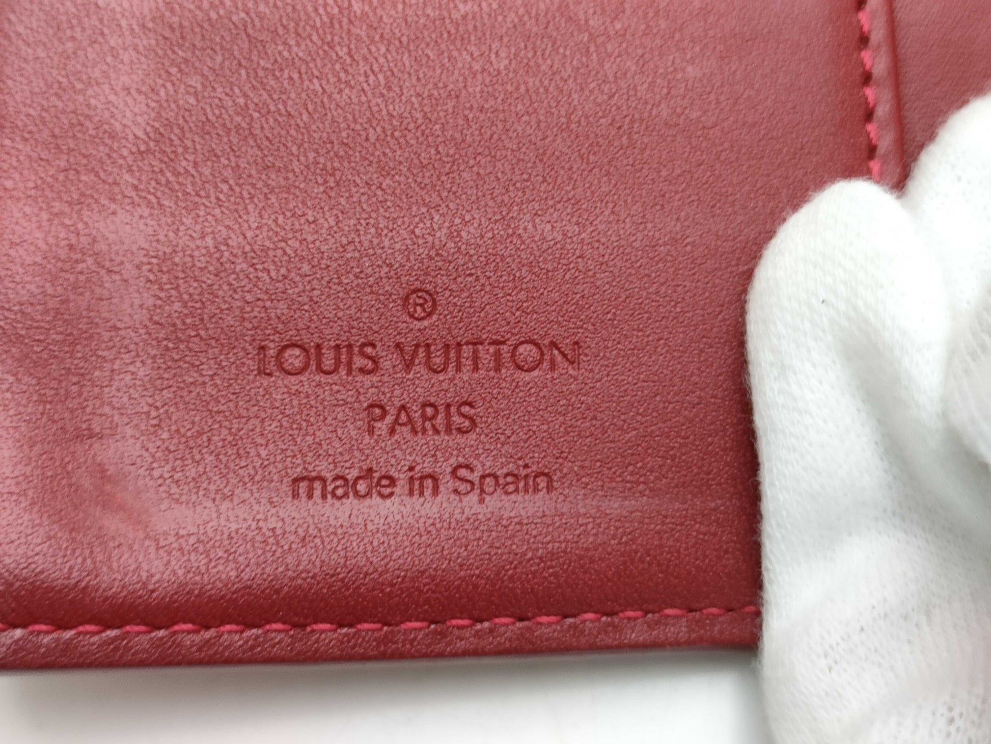 LOUIS VUITTON Verni Agenda PM Notebook Cover