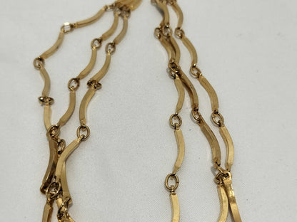 Yves Saint Laurent Vintage Design Necklace Necklace