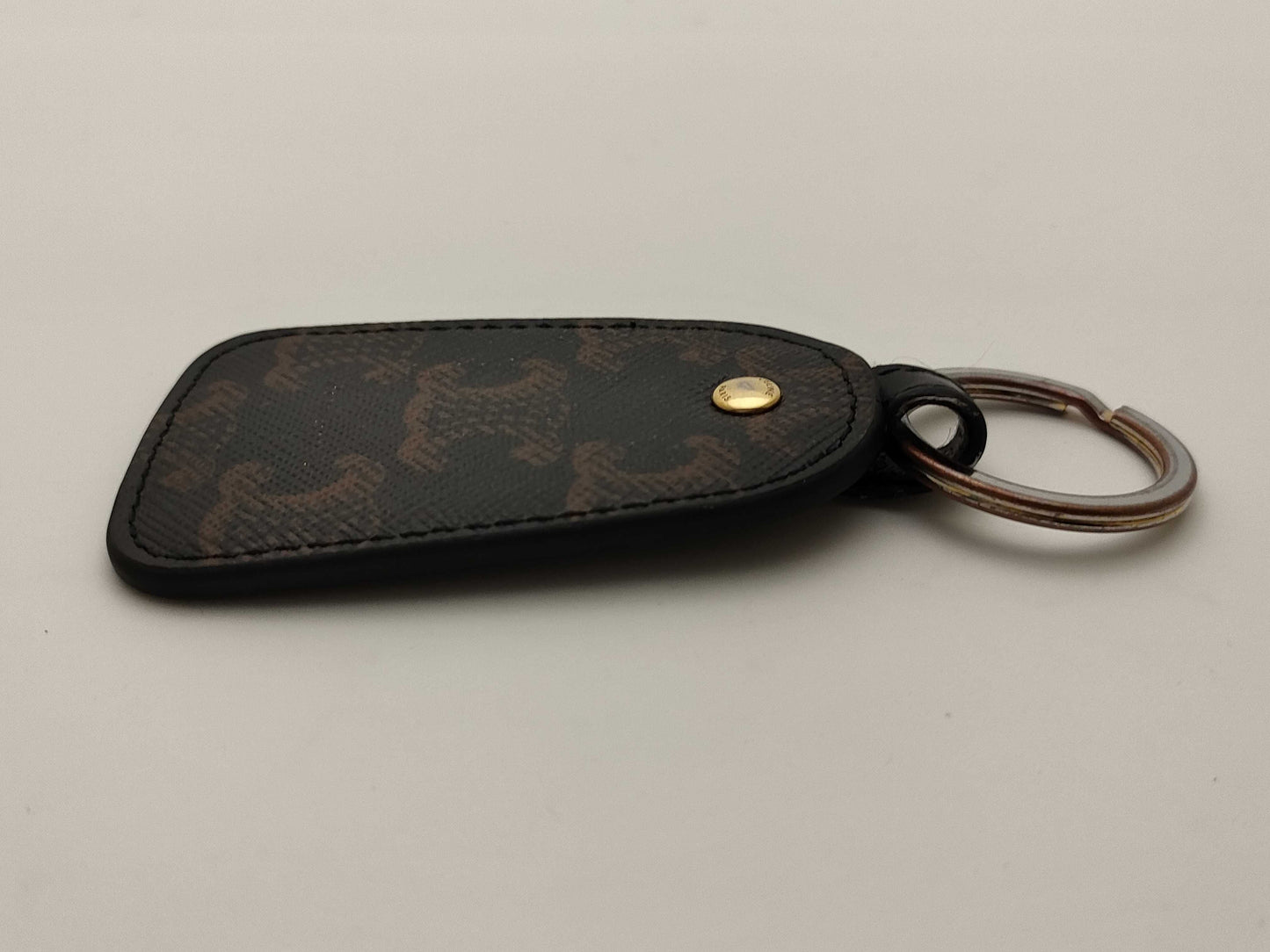 CELINE Macadam/Key Ring Key Case/Key Holder