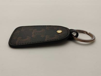 CELINE Macadam/Key Ring Key Case/Key Holder