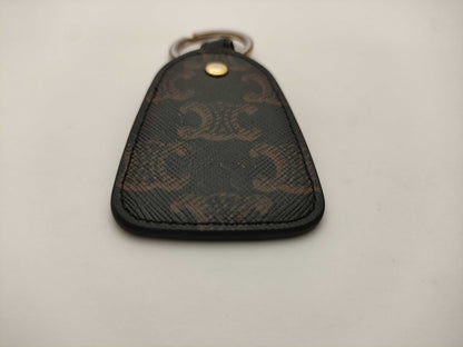 CELINE Macadam/Key Ring Key Case/Key Holder