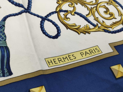 HERMES Key Pattern Scarf 