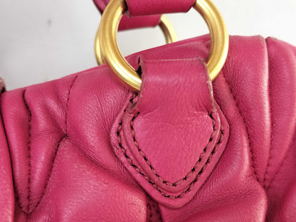 Miu Miu Leather 2-Way Handbag
