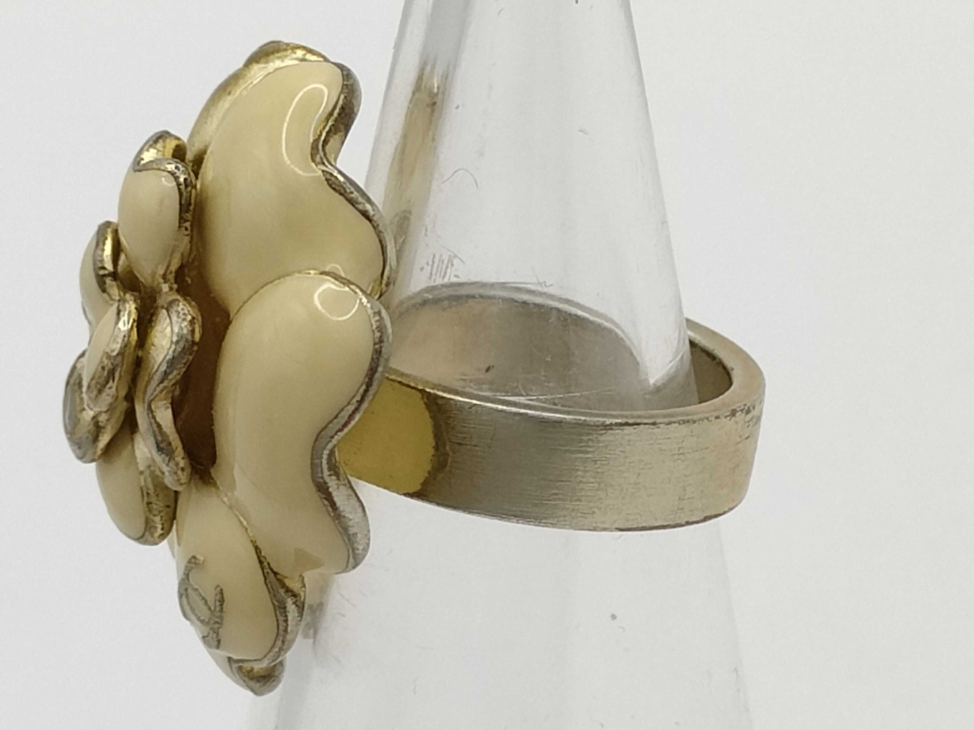 CHANEL Camellia CHANEL Ring Flower 07/P Ring