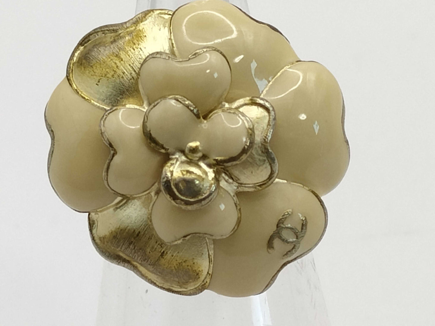 CHANEL Camellia CHANEL Ring Flower 07/P Ring