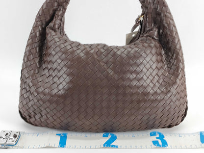 BOTTEGA VENETA Intrecciato Leather Hobo One-Shoulder Tote Bag