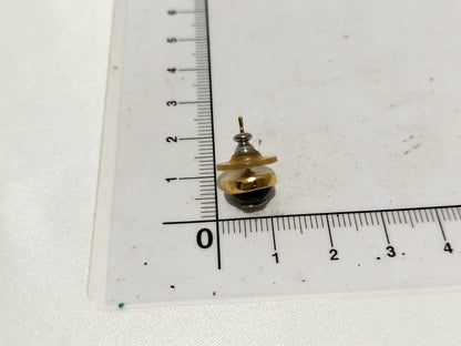 CHANEL Coco Mark Coco Faux Stone No Plate Earrings