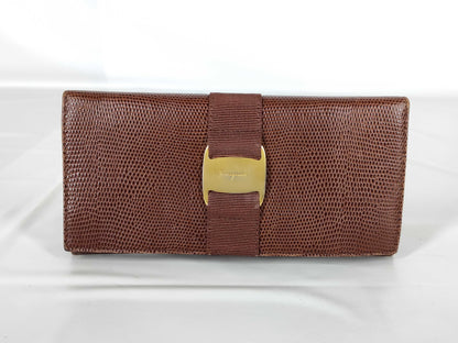Salvatore Ferragamo Vara Long Wallet 22-3059 Wallet