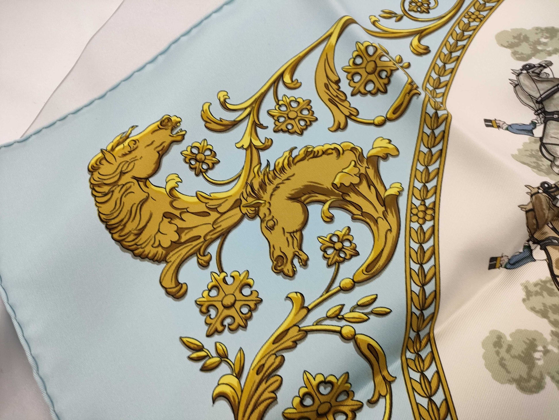 HERMES Carré Walk to Longchamp Other accessories