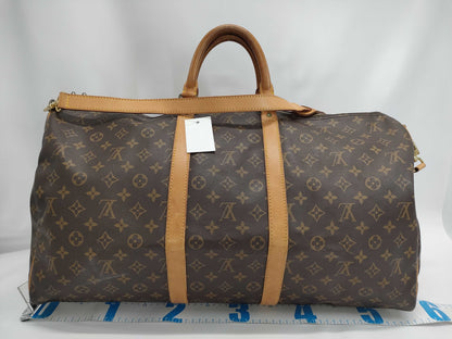 LOUIS VUITTON Monogram M41414 Keepall Bandouliere 55 Boston Bag