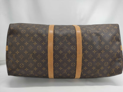 LOUIS VUITTON Monogram M41414 Keepall Bandouliere 55 Boston Bag