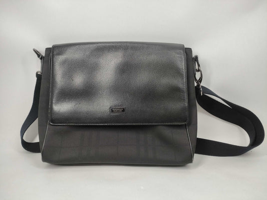BURBERRY BLACK LABEL Nova Check Shoulder Bag