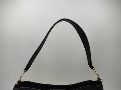 VERSACE Ostrich Hand Shoulder Bag