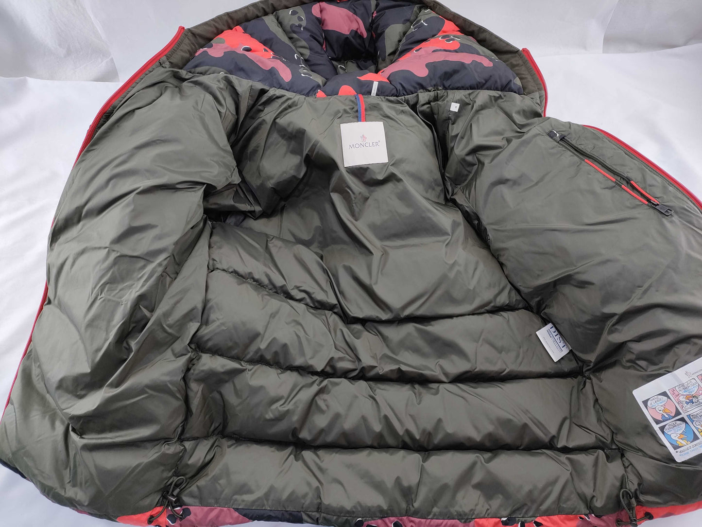 MONCLER 19AW EYMERIC E20914199285 539P1 Down Jacket Camouflage Jacket