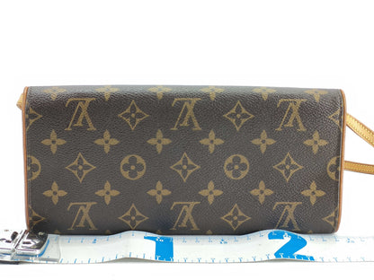 LOUIS VUITTON Monogram Pochette Twin Shoulder Bag