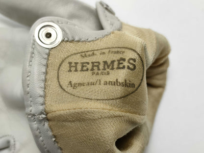 HERMES Leather Gloves Other Accessories