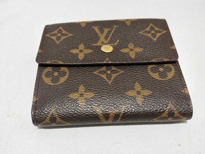 LOUIS VUITTON Monogram Double Hook Folding Wallet