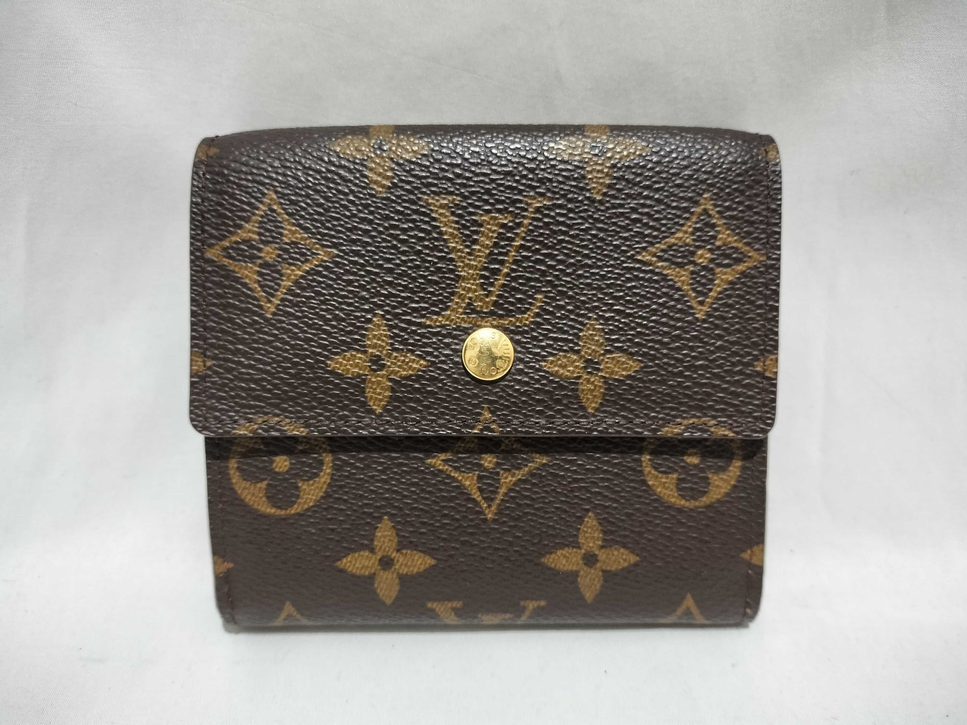 LOUIS VUITTON Monogram Double Hook Folding Wallet