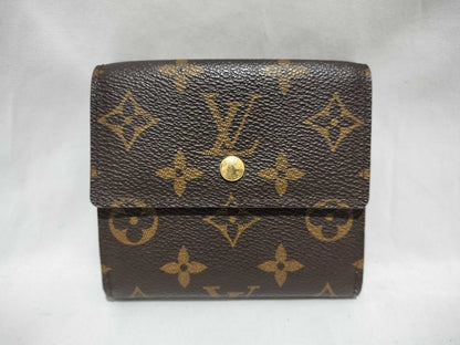 LOUIS VUITTON Monogram Double Hook Folding Wallet