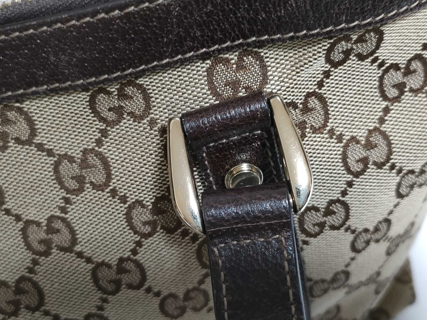 GUCCI GG Canvas Tote Bag 141470 Tote Bag