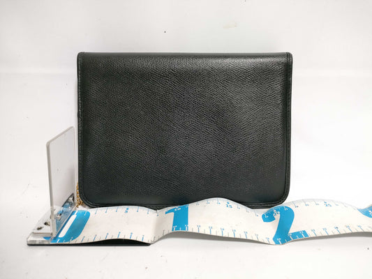 Dior Honeycomb Leather Chain Shoulder Black Shoulder Bag