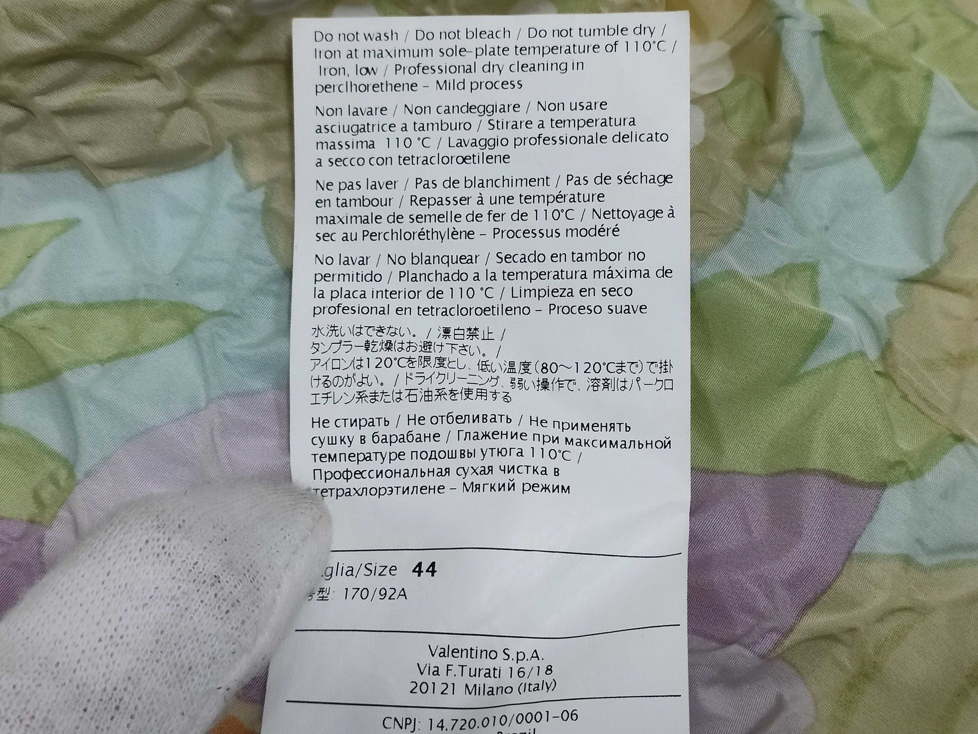 VALENTINO Red Valentino floral print dress