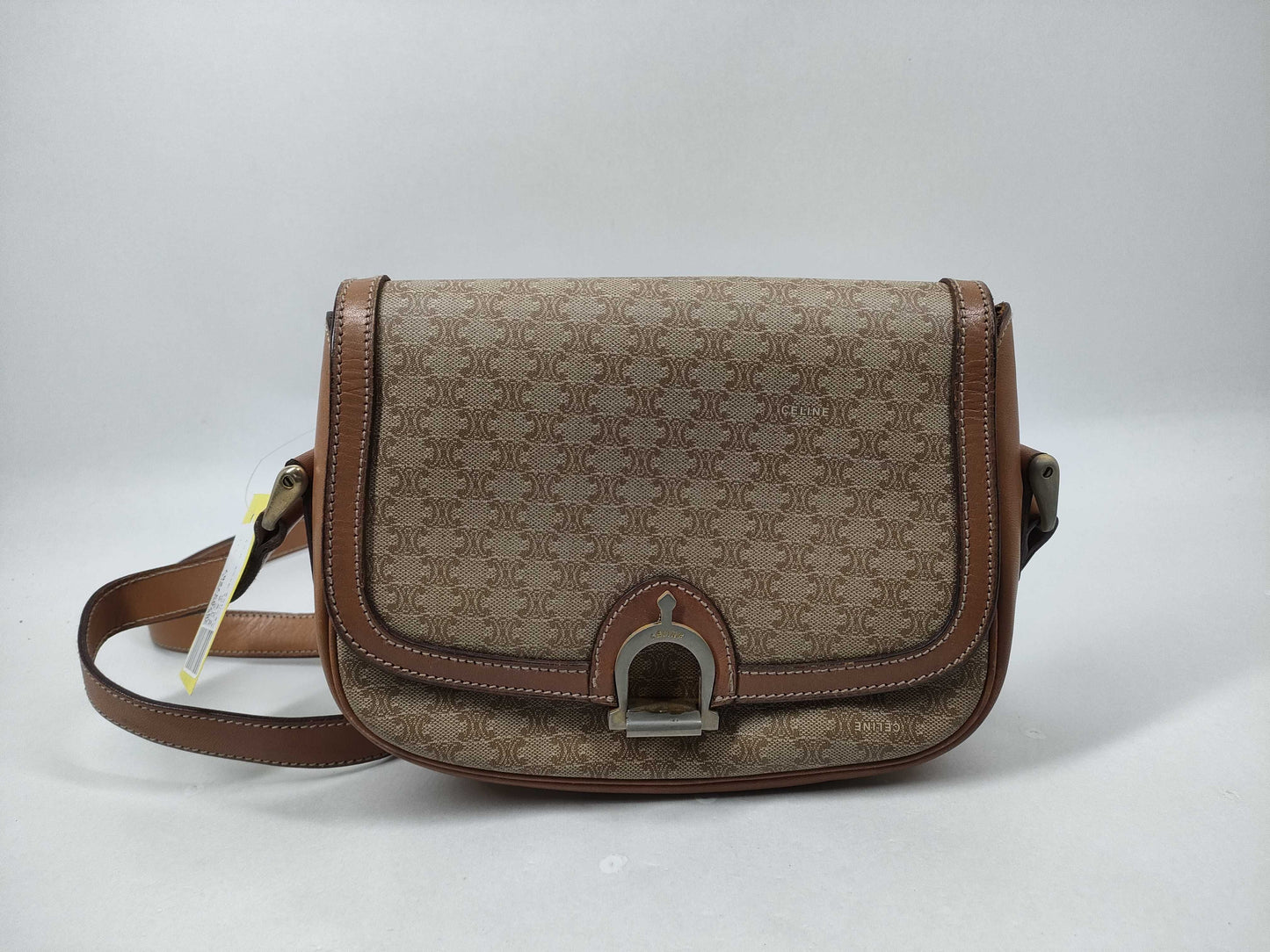 CELINE Turnlock Vintage Shoulder Bag