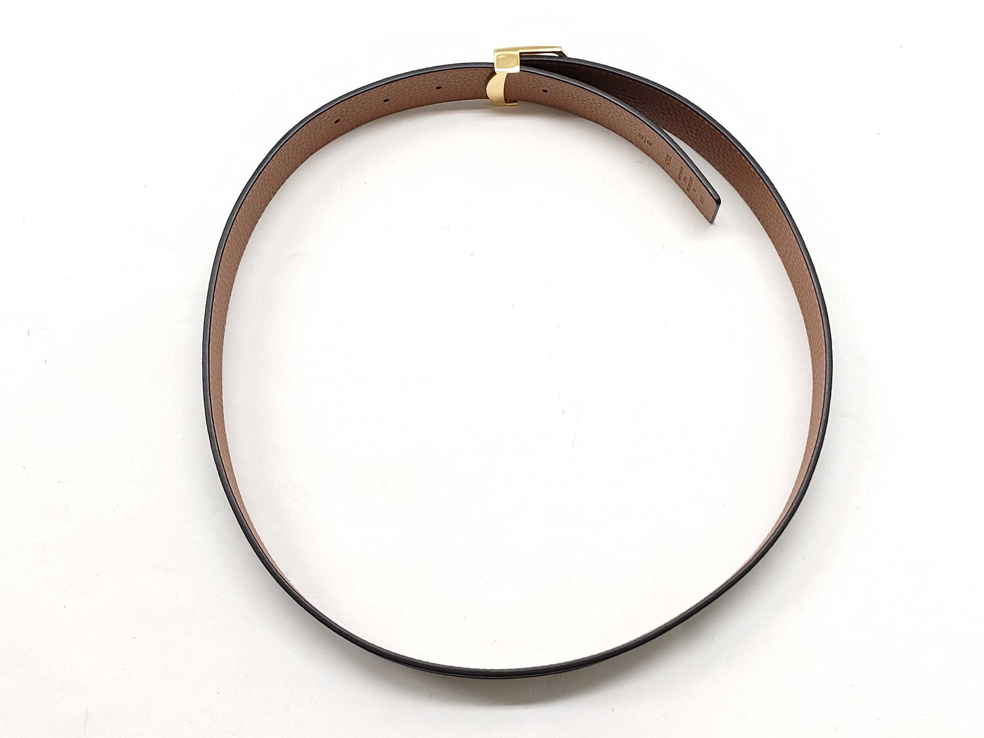 LOUIS VUITTON M0027 Santur LV Tilted Reverse Belt