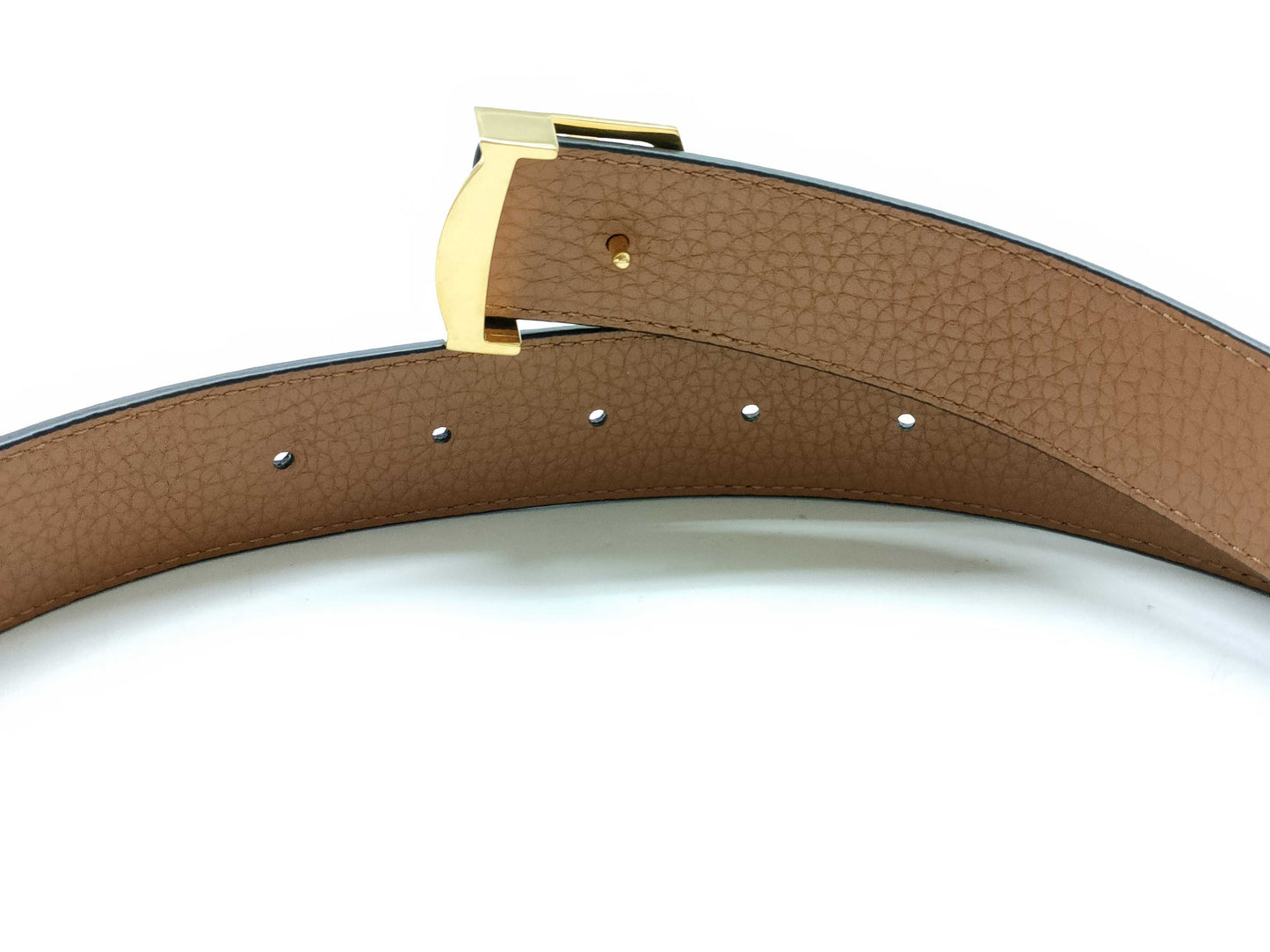 LOUIS VUITTON M0027 Santur LV Tilted Reverse Belt