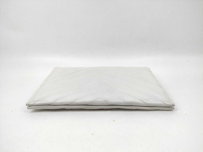 Yves Saint Laurent Clutch Bag White Clutch Bag