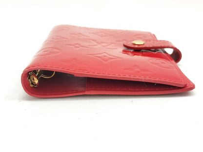 LOUIS VUITTON Vernis Agenda PM R21003 Notebook Cover
