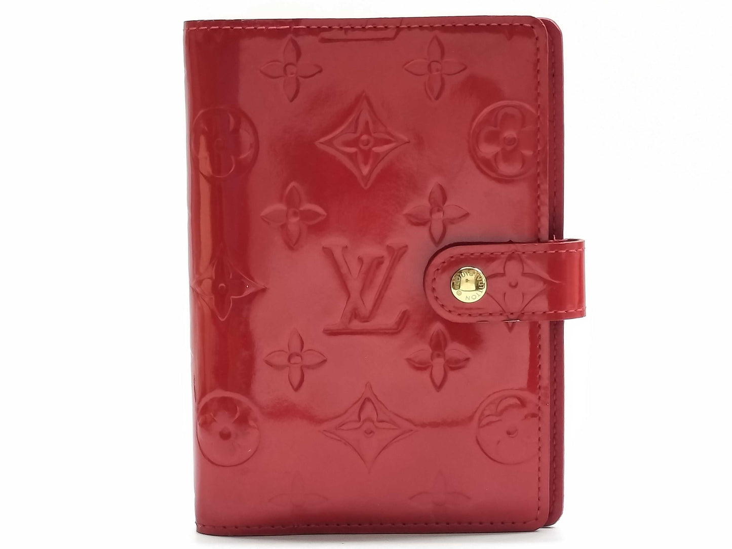 LOUIS VUITTON Vernis Agenda PM R21003 Notebook Cover