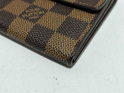 LOUIS VUITTON Damier Portefeuille Sarah N61734 Wallet