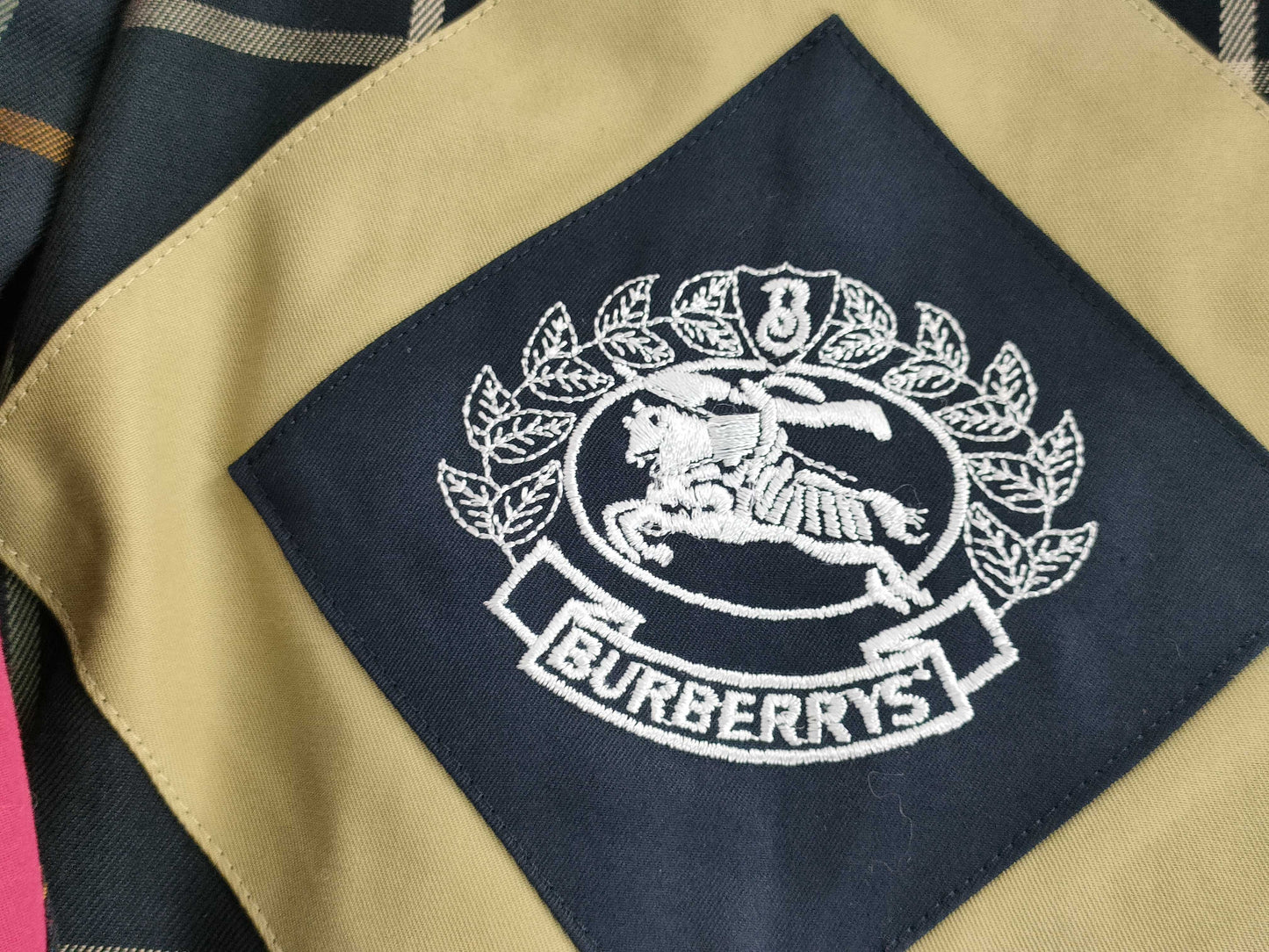 Burberrys trench coat pink coat