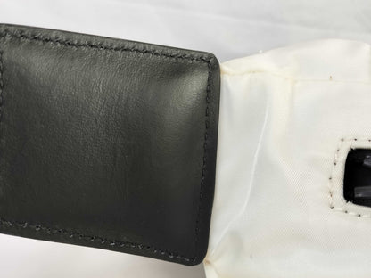 BURBERRY White Body Bag Logo Waist Bag