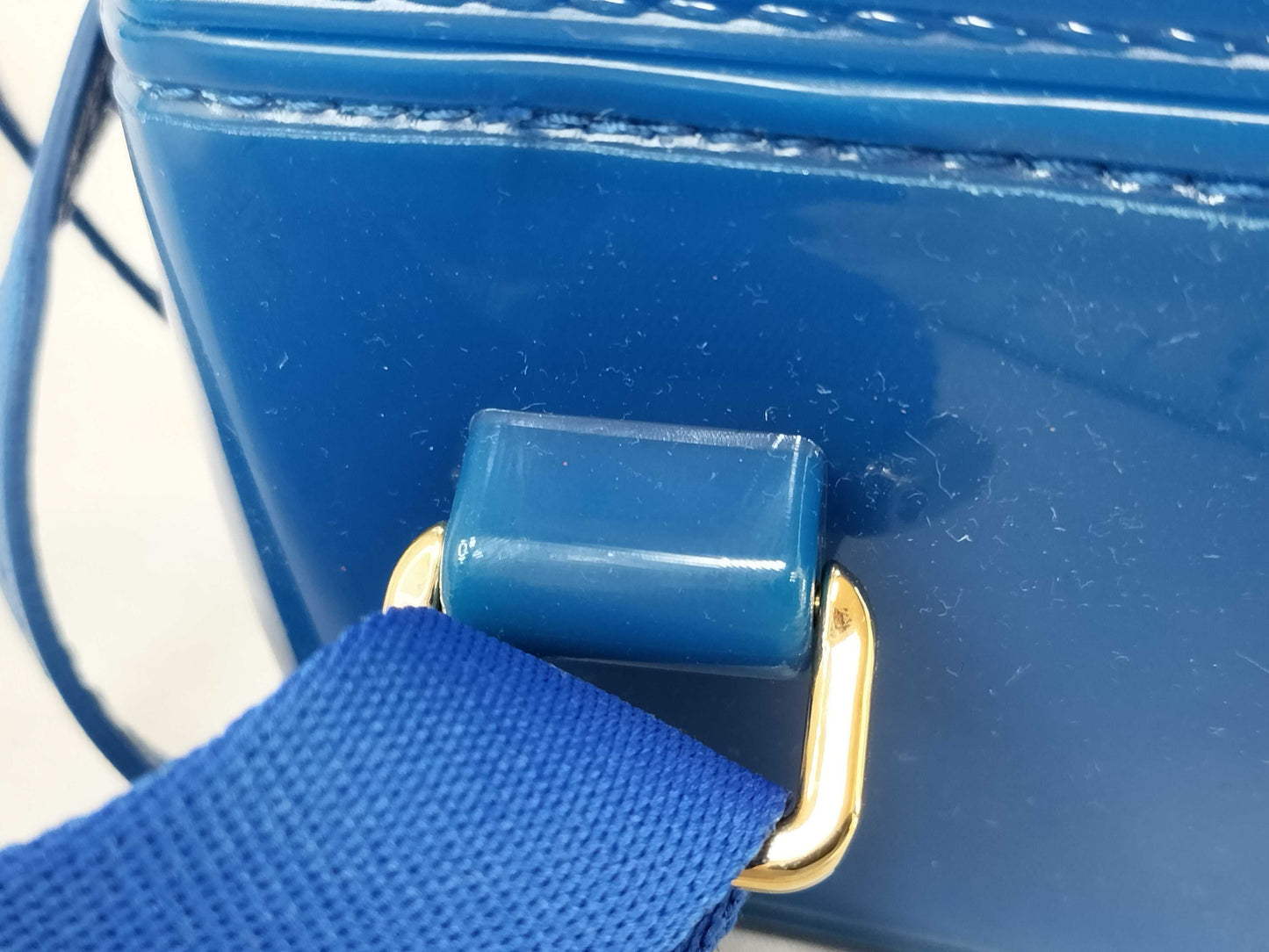 FURLA Candy Backpack Blue Backpack