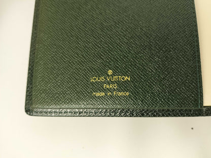 LOUIS VUITTON Taiga Agenda Cover Notebook Cover