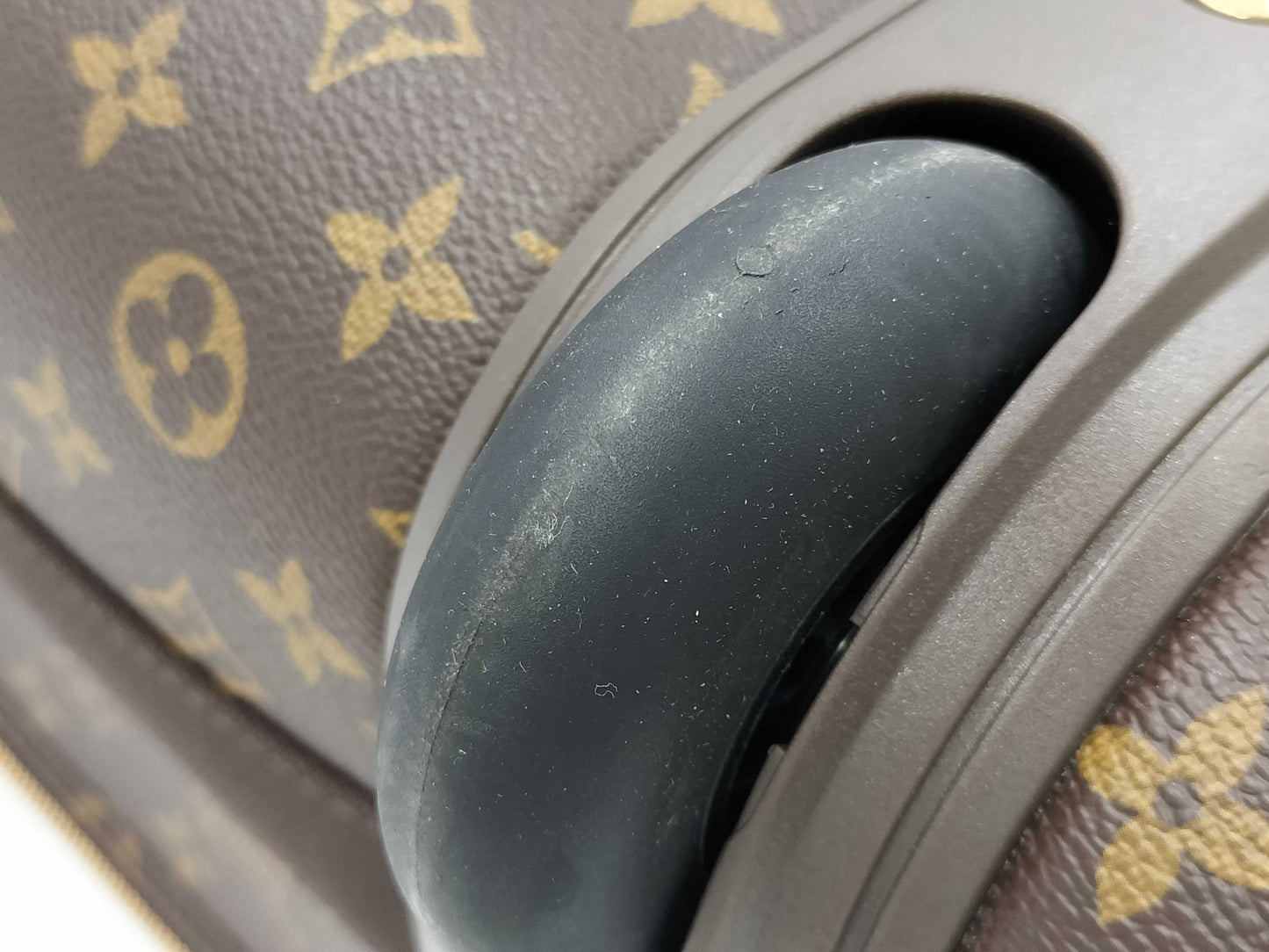 LOUIS VUITTON Monogram Louis Vuitton Monogram Carry Case Trolley Vegas Carry Bag