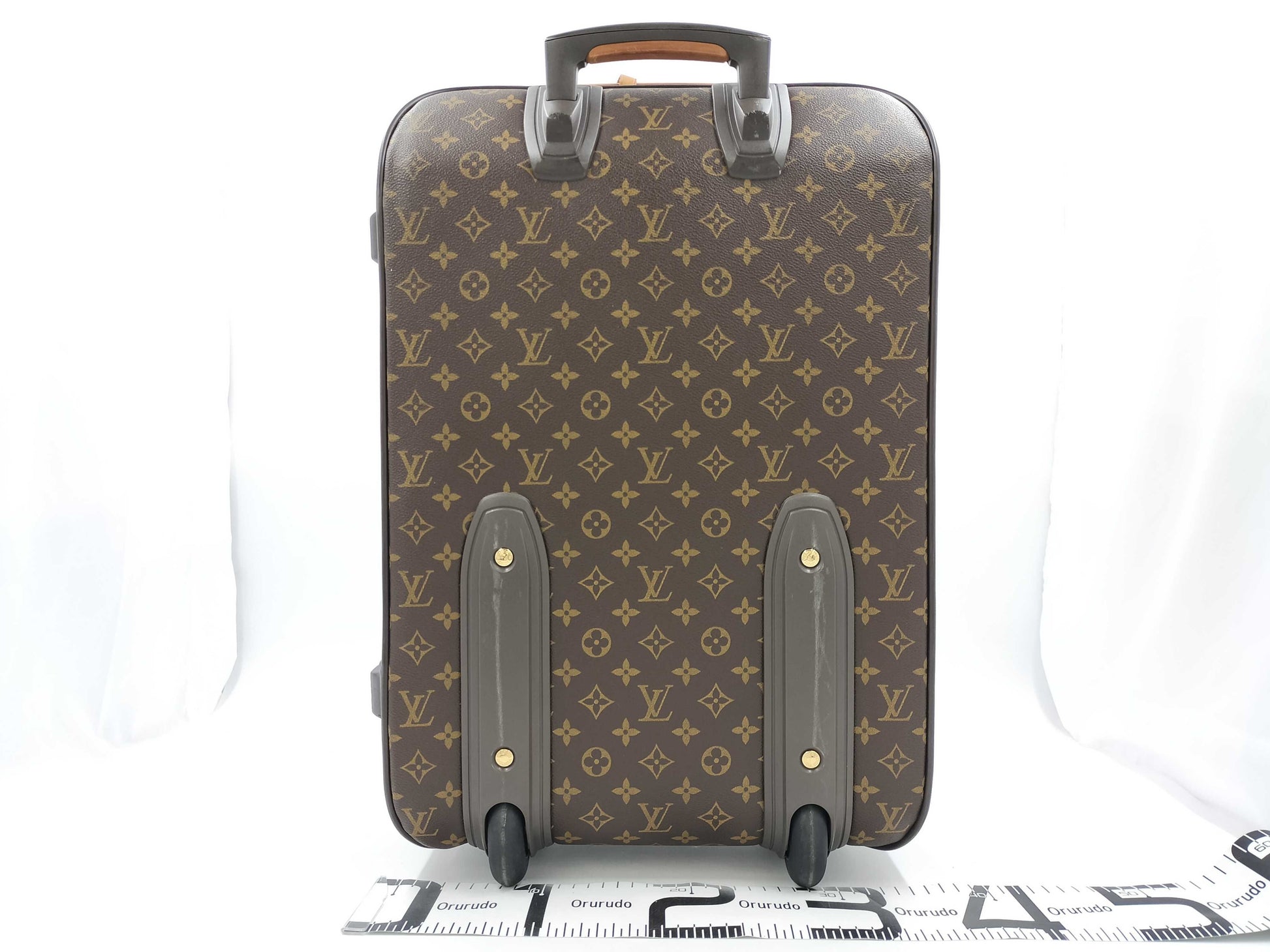 LOUIS VUITTON Monogram Louis Vuitton Monogram Carry Case Trolley Vegas Carry Bag