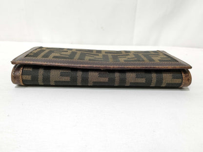 FENDI Zucca pattern long wallet