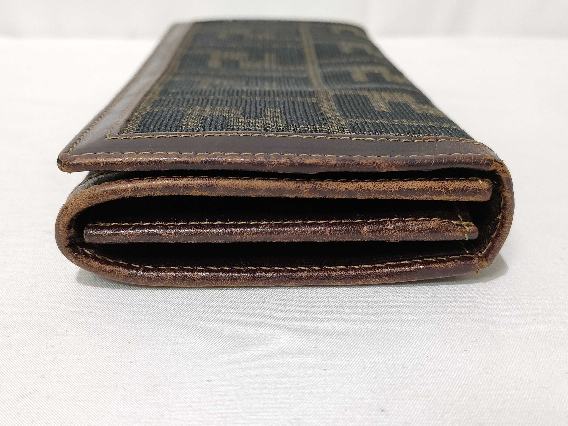 FENDI Zucca pattern long wallet