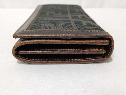 FENDI Zucca pattern long wallet