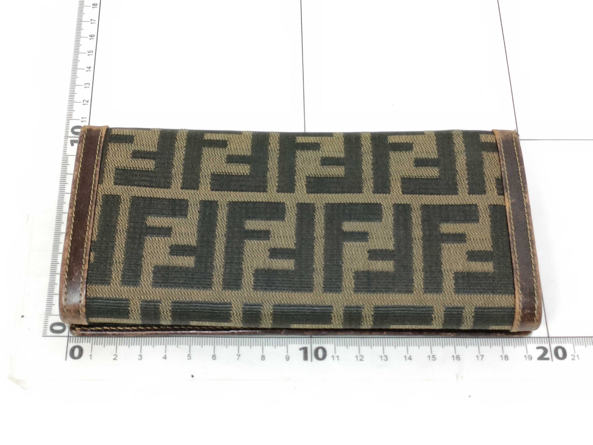 FENDI Zucca pattern long wallet