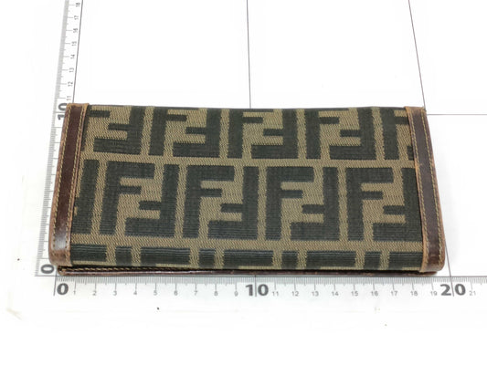 FENDI Zucca pattern long wallet
