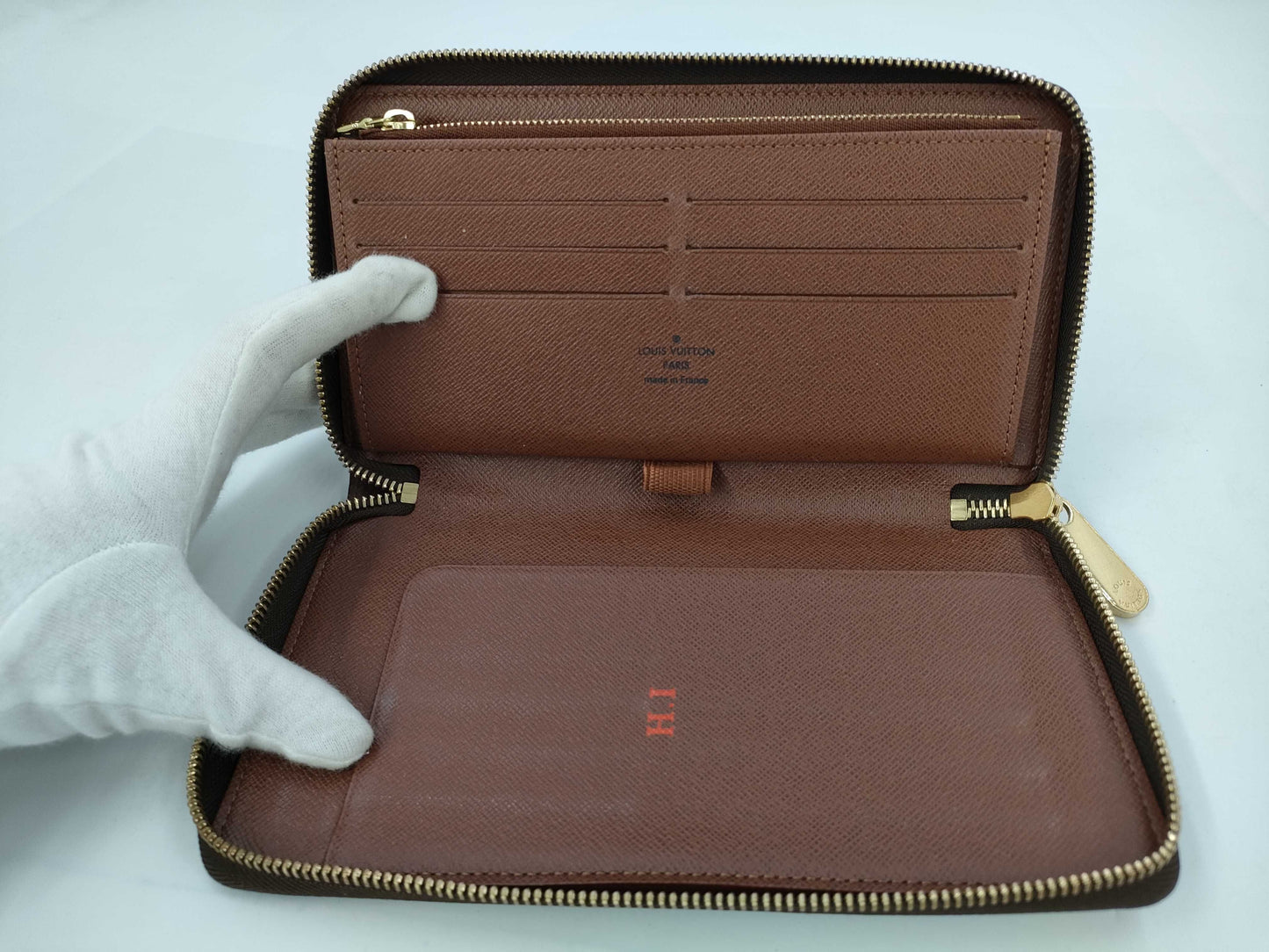 LOUIS VUITTON Monogram M60002 Zippy Organizer Wallet